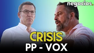 Crisis total entre PP y VOX: Feijóo podría perder el apoyo de los de Abascal