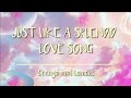 ORANGE AND LEMONS - Just Like a Splendid Love Lyrics