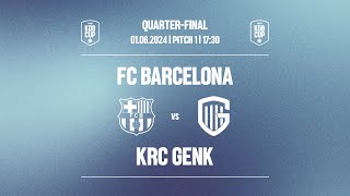 F1:Quarter-Final: FC Barcelona v KRC Genk