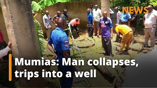 Man collapses, trips into a well in Makunga, Mumias East