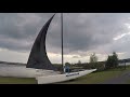 Setting up Nacra F18 spinnaker Sept 2018