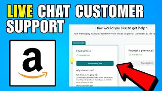 How To Get And Use Amazon Live Chat Customer Support (2026) (Complete Guide)
