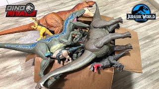 Giant Box of Jurassic World Dominion & Jurassic Park dinosaurs