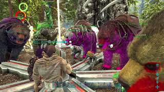 PS4版[ARK]公式PVE バルゲロ　ボス戦ベータ　トランスミッター解放する