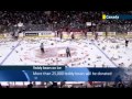 Hockey fans participate in 'Teddy Bear Toss': Calgary Hitmen fans throw toy bears on ice for charity