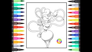 Mommy Long Legs Coloring Pages / Poppy Playtime / Song: Syn Cole  Melodia [NCS Release]