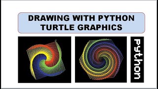 Drawing With Python : Python Turtle | Draw Geometric Shapes Circle, Triangle, Rectangle, Square