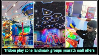 Tridom amusement park at sarath city capital mall |  Hyderabad | Sarath city mall | kids zone