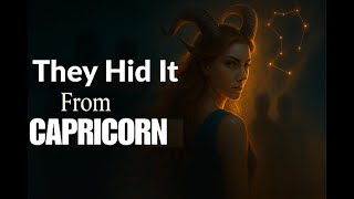 CAPRICORN — They’re Hiding Something That Could Destroy You But Spirit Just Revealed It