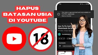 Baru! Cara Menghapus Batasan Usia di YouTube (2025) | Nonaktifkan Batasan Usia di YouTube