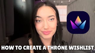 How to set up a throne wishlist to receive payments when selling feet pictures and doing findom