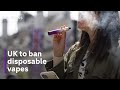 Disposable vapes to be banned and flavours limited to tackle ‘alarming’ rise in children vaping