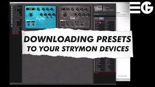 Storing your STRYMON PRESETS from a DOWNLOAD