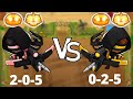 God Boosted 2-0-5 dart monkey vs. 0-2-5 dart monkey (Bloons TD 6)