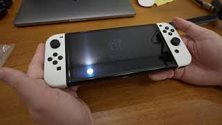 switch oled 日版开箱