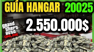 *GUÍA MAS COMPLETA * HANGAR GTA 5 ONLINE 2025 GANA MILLONES CON EL HANGAR FACIL RAPIDO