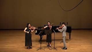 2023 Two Cranes Music Festival, Haydn violin trio- Cing Wei Lin, Lien-Hsun Shen , Xing Ling Lu