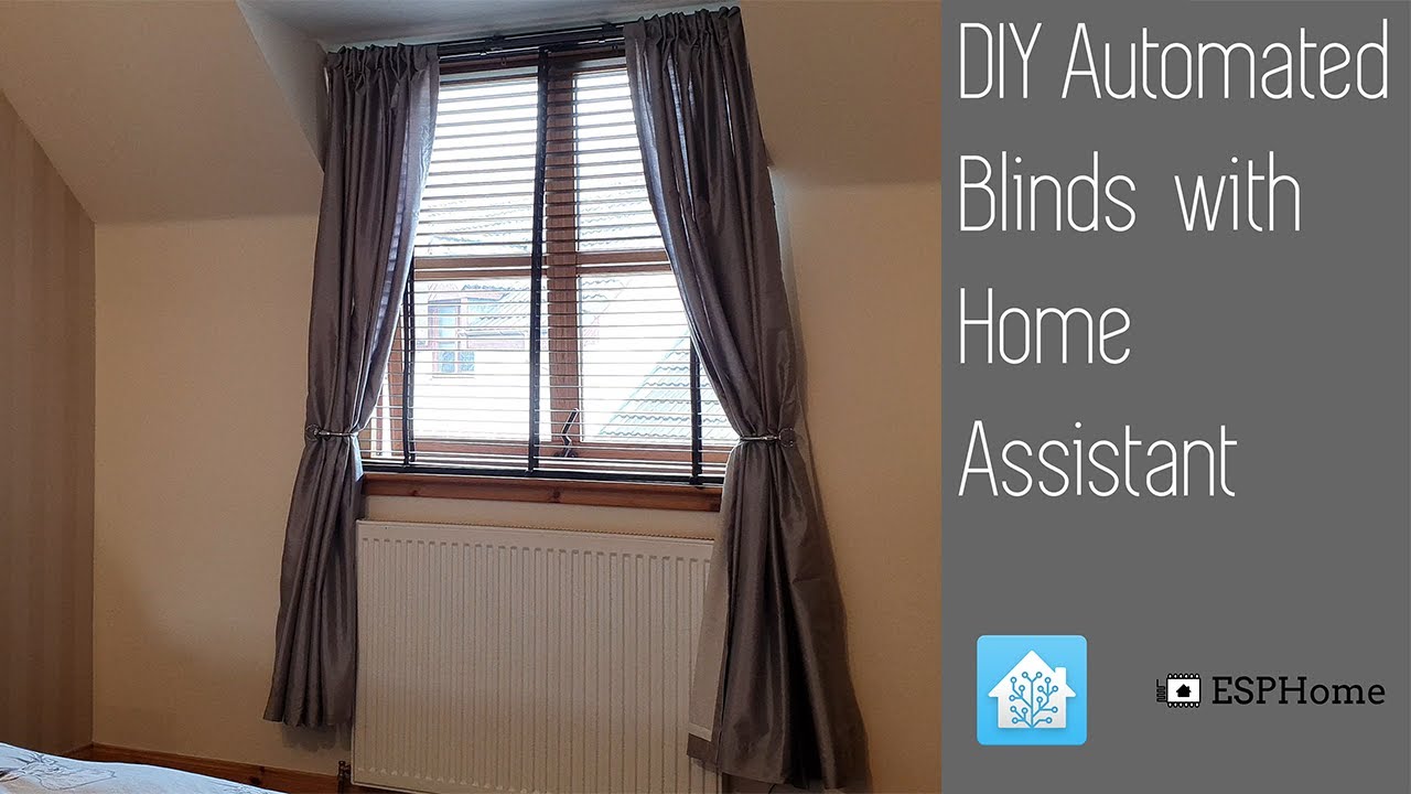 DIY Motorized Smart Blinds | Home Assistant & ESPHome | Everything ...