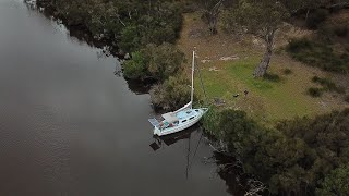 Gippsland Lakes - Trailer Sailing Metung to the Avon \u0026 Perry Rivers