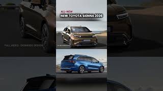 NEW TOYOTA SIENNA EV 2026 #toyota #toyotasienna #sienna