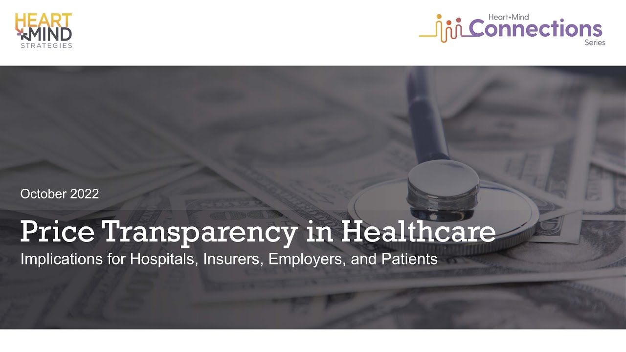 Price Transparency In Healthcare - YouTube