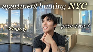 NYC APARTMENT HUNTING 2025 | touring 8 apts + prices