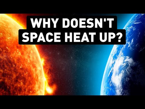 Why is space cold if the sun is hot?