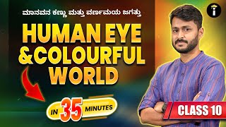 Master The Human Eye and the Colourful World in 35 Minutes | SSLC Karnataka | Parikshe