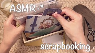 ASMR⋆*お気に入りのノートにコラージュ | collage | scrapbooking | journalwithme