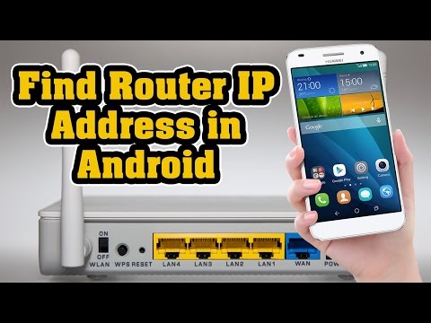 How to Find Router IP Address in Android Iphone or Ipad How to Find Router IP Address in Android Iphone or Ipad