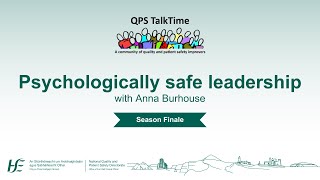 QPS TalkTime Ep.11:  Psychologically safe leadership