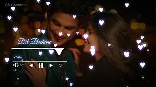 Dil Bechara Instrumental Ringtone || Dil Bechara Trailer || Love instrumental Ringtone 2020