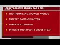 License plate reader locates stolen car and gun