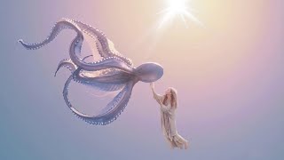 Floating in the sky  |  1 hour Calm Sound Meditation - Soft Guitar \u0026 Angelic Voice