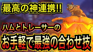 ［オーバーウォッチ］この2人の連携強すぎ！？レッキングボールとトレーサーの簡単に出来て強すぎるガチでおすすめのコンボ炸裂！！