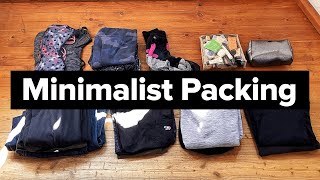 How to PACK LIKE A PRO - Minimalist packing (for the non-minimalist)