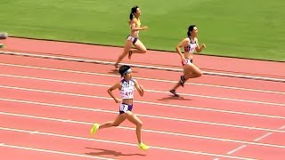 2015インターハイ陸上 女子400m予選7組20150729