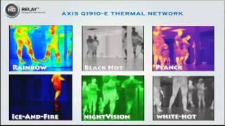 Axis Q1910 Fixed H.264 Thermal Network Camera for Cool eLiveStream Views with HDRelay.com