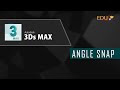 Tutorial for Beginners: ANGLE SNAPS in 3Ds Max