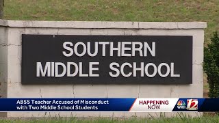 Alamance-Burlington middle school teacher accused of misconduct with two students