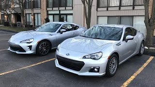 My Subaru BRZ Build vs. the 2017 Toyota 86 - POV Drive Review (Binaural Audio)