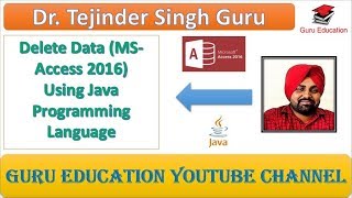 Delete the Data from Database using Java (JFrame)