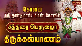 கோவை ஸ்ரீ தண்டுமாரியம்மன் கோவில் சித்திரை பெருவிழா - திருக்கல்யாணம்