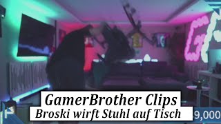 GamerBrother WIRFT seinen STUHL 😂🤣 | GamerBrother Clips