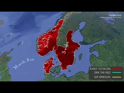 What countries did the Vikings invade?