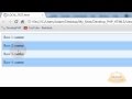 CSS3 nth-child Tutorial Selector Alternate Table Row Style HTML 5 Change Color