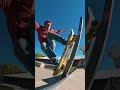 Skating this sketchy pole #gopro #hero11black #crazy #skate #slowmotion