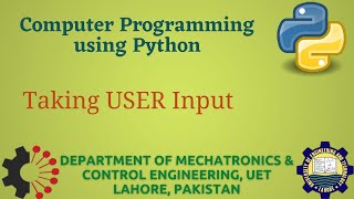 [Python Programming Basics to Advanced]: Taking User Input [Python Programming Basics] | Lab 02 P-3