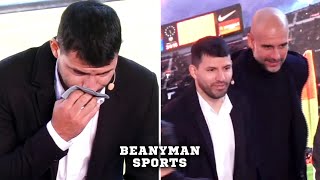 Tearful Sergio Aguero Announces Retirement From Football | Full Press Conference