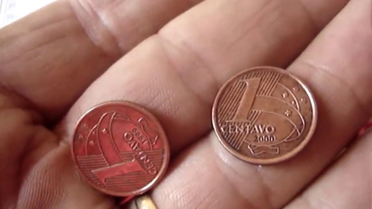 ESTAS MOEDAS DE 1 CENTAVO 1999 E ANO 2000 SAO VALIOSAS ! VOCE TEM ELAS ...